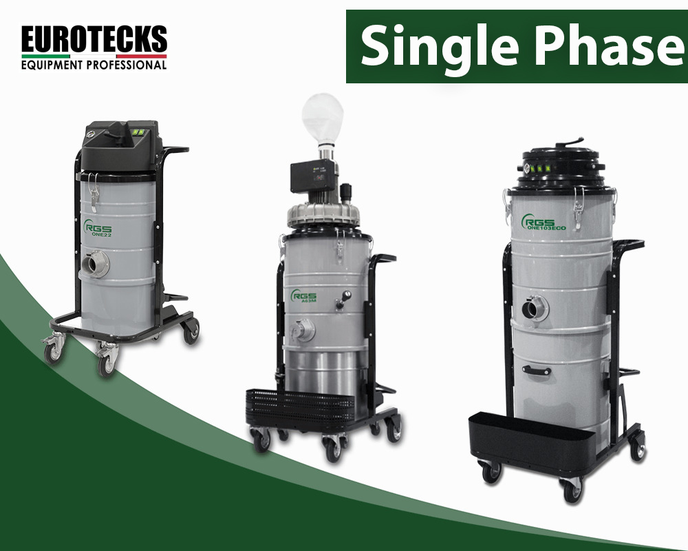 SINGLE-PHASE VACUUM CLEANERS