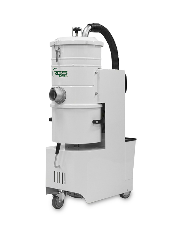 FOOD&PHARMA THREE-PHASE INDUSTRIAL VACUUM CLEANER A136-A236