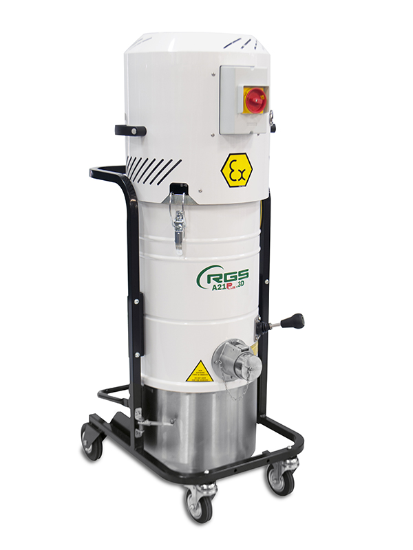 ATEX THREE-PHASE INDUSTRIAL VACUUM CLEANER A21PX1.3D