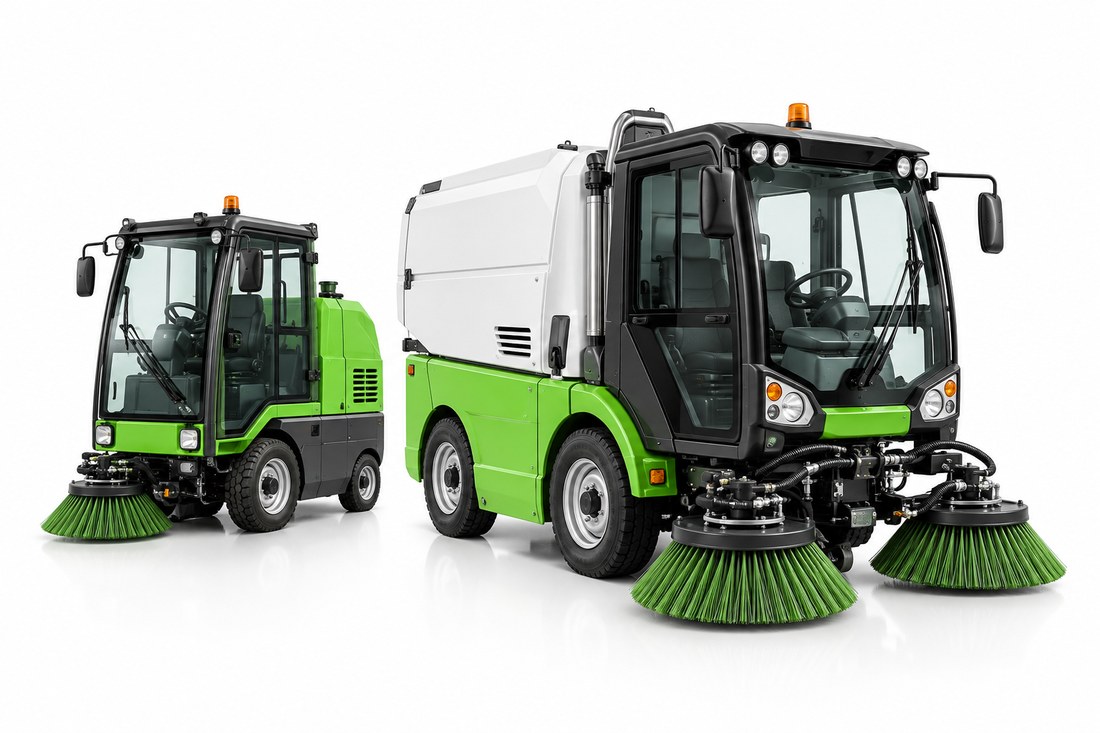 Street and municipal sweepers